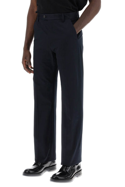 Alexander Mcqueen Alexander Mcqueen chino pants with logo lettering on the