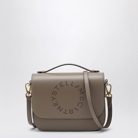 Stella McCartney Stella McCartney Shoulder bag with moss coloured logo
