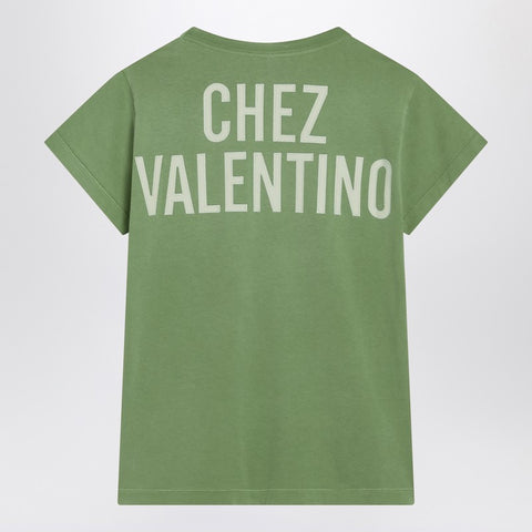 Valentino Green T-shirt by Chez Valentino