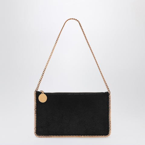 Stella McCartney Stella McCartney Black Falabella Clutch Shoulder Bag