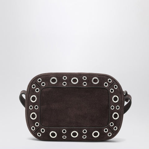 Valentino Garavani Valentino Garavani Nellcôte bag brown in suede with studs and rivets
