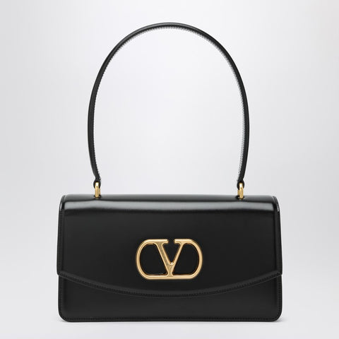Valentino Garavani Valentino Garavani Vain bag in black glossy calfskin