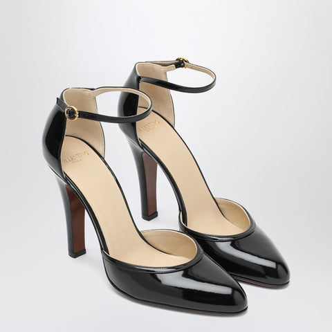 Valentino Garavani Valentino Garavani Hi Dolly black patent leather pumps