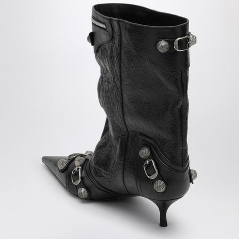 Balenciaga Balenciaga Cagole Wide black ankle boot