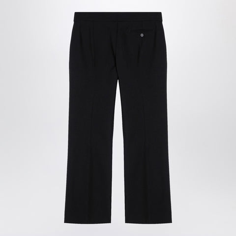 Alexander Mcqueen Alexander McQueen Black tailored trousers in wool