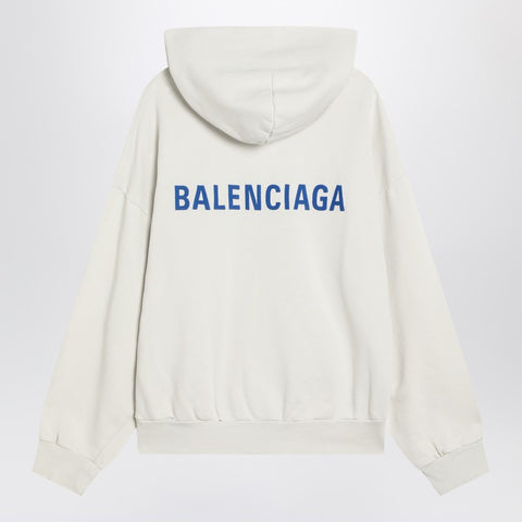 Balenciaga White Balenciaga Back sweatshirt Regular Fit