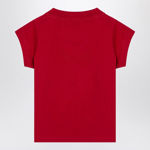 Balenciaga Balenciaga Red cropped t-shirt Keep Calm