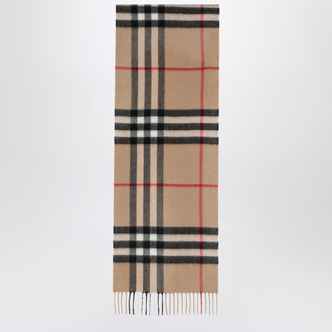 Burberry Burberry Cashmere scarf with Check motif
