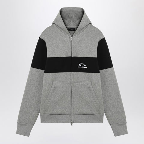 Balenciaga Balenciaga Gray/Black Loop Sports Icon Sweatshirt
