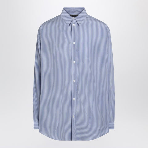 Balenciaga Balenciaga Fluid blue striped shirt