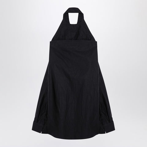 Balenciaga Balenciaga Black suspended shirt effect dress