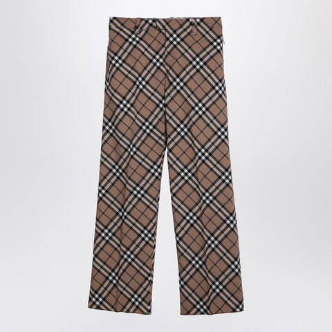 Burberry Burberry Check trousers in wool blend