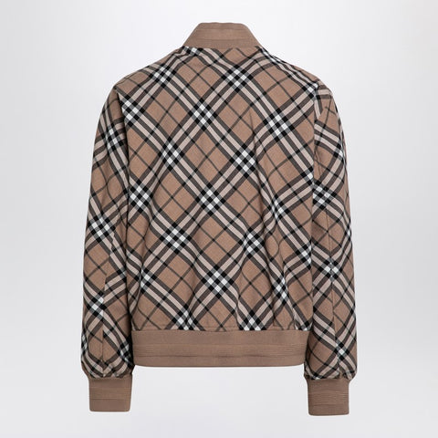Burberry Burberry Check pattern zipped cardigan