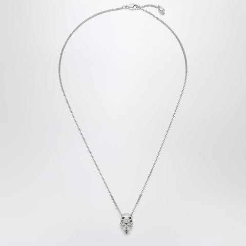 Alexander Mcqueen Alexander McQueen Skull necklace in palladium