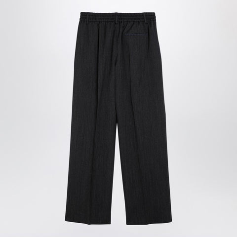 Burberry Burberry Grey wool trousers with darts