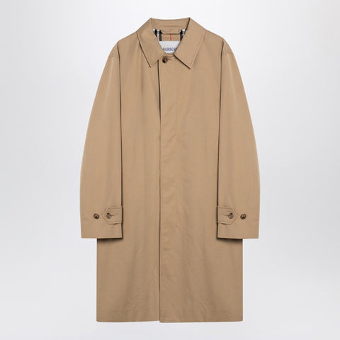 Burberry Burberry Long beige gabardine Car coat