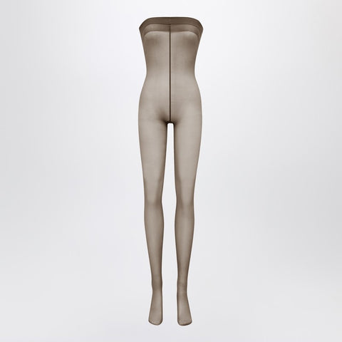 Saint Laurent Saint Laurent Brown tights jumpsuit