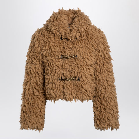 Burberry Burberry Beige wool-blend short jacket
