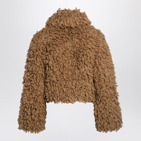 Burberry Burberry Beige wool-blend short jacket