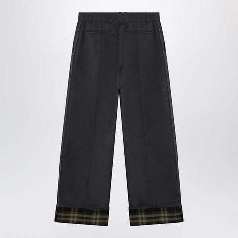 Burberry Burberry Ash coloured trousers with lapels
