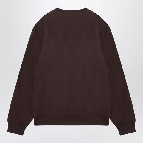 Burberry Burberry Brown crewneck sweatshirt with logo