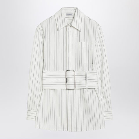 Burberry Burberry White midi skirt with sequins