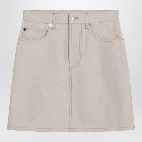 Burberry Burberry Beige mini skirt in denim