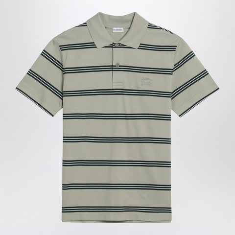 Burberry Burberry Striped polo in cotton piqué