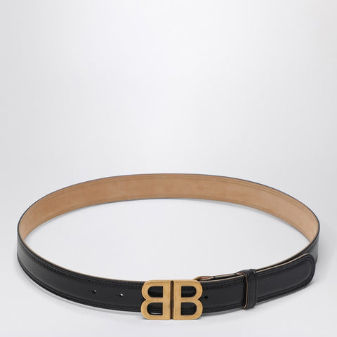 Balenciaga Balenciaga Black BD Soft leather belt