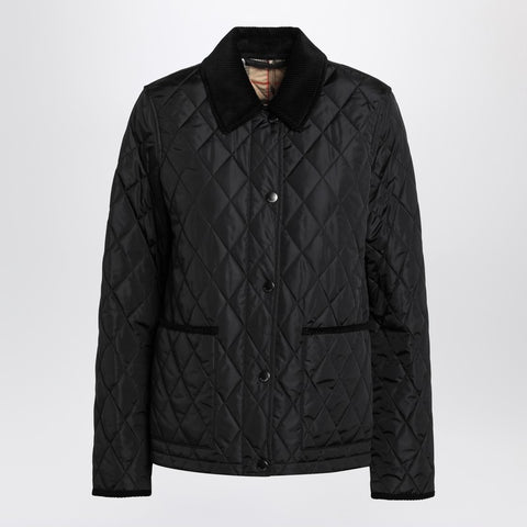 Burberry Burberry Black quilted nylon jacket