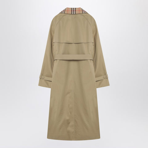Burberry Burberry Castleford double-breasted trench with Check collar