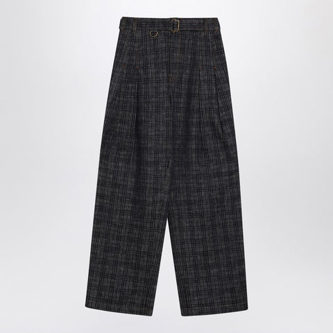 Burberry Burberry Indigo jeans in Check pattern denim