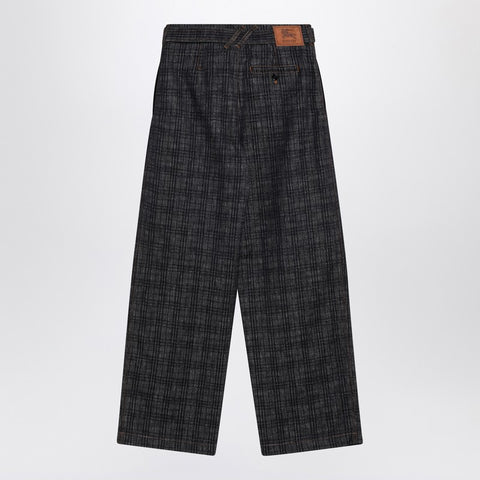 Burberry Burberry Indigo jeans in Check pattern denim