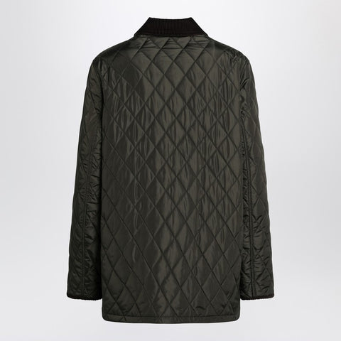 Burberry Burberry Dark green quilted country jacket