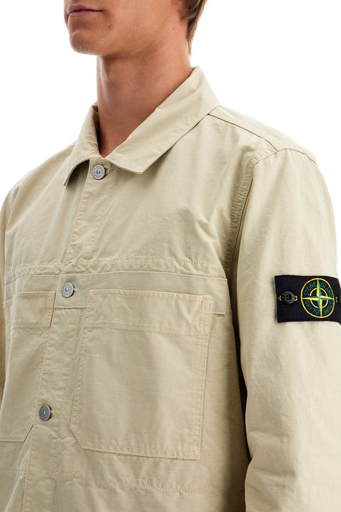 Stone Island Stone Island cotton ripstop overshirt