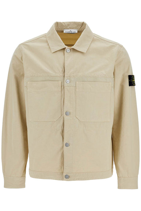 Stone Island Stone Island cotton ripstop overshirt