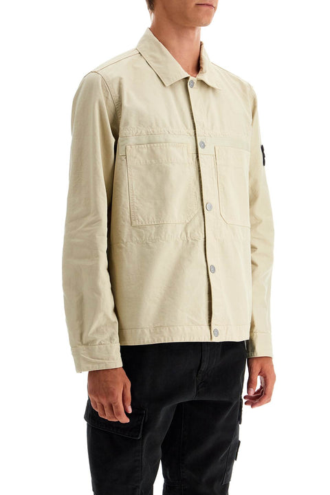 Stone Island Stone Island cotton ripstop overshirt