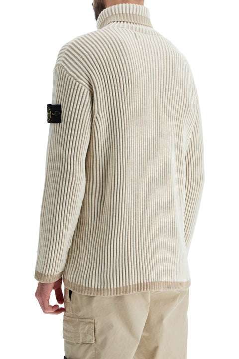 Stone Island Stone Island ribbed woolen dolcevita