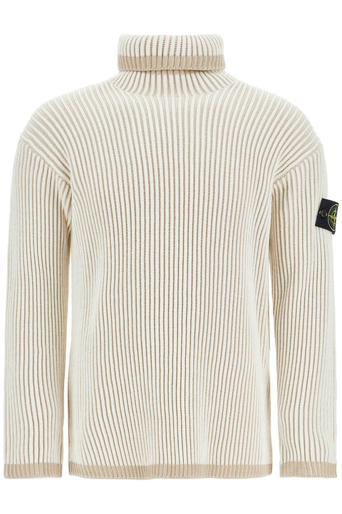 Stone Island Stone Island ribbed woolen dolcevita