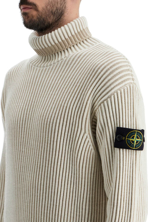 Stone Island Stone Island ribbed woolen dolcevita