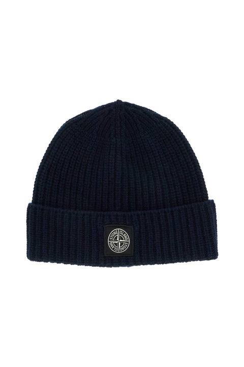 Stone Island Stone Island woolen beanie hat