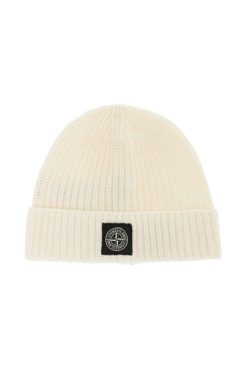 Stone Island Stone Island woolen beanie hat