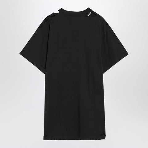Balenciaga Balenciaga Optical black oversized T-shirt