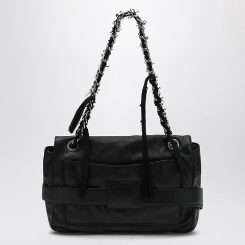 Balenciaga Balenciaga Medium black leather shoulder bag Modu