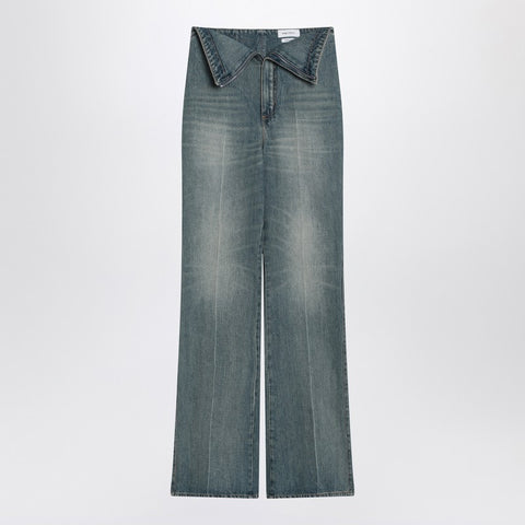 Alexander Mcqueen Alexander McQueen Flared jeans with turn-ups at the waist