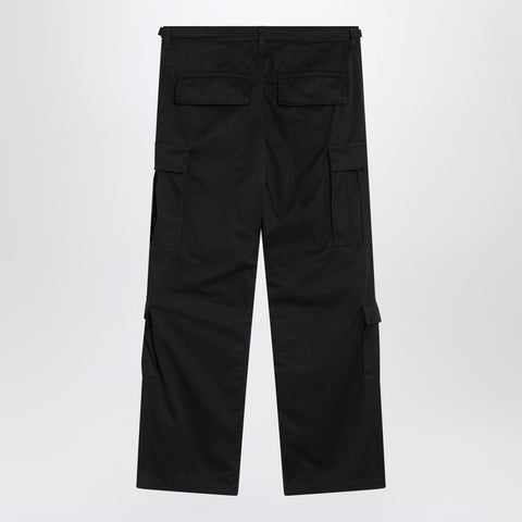 Balenciaga Balenciaga Black cargo pants in cotton blend
