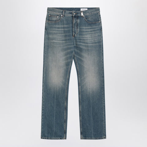 Alexander Mcqueen Alexander McQueen Faded blue jeans