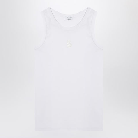 Alexander Mcqueen Alexander McQueen White cotton tank top