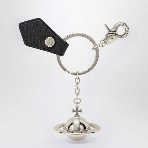 Vivienne Westwood Vivienne Westwood 3D Orb black metal key ring