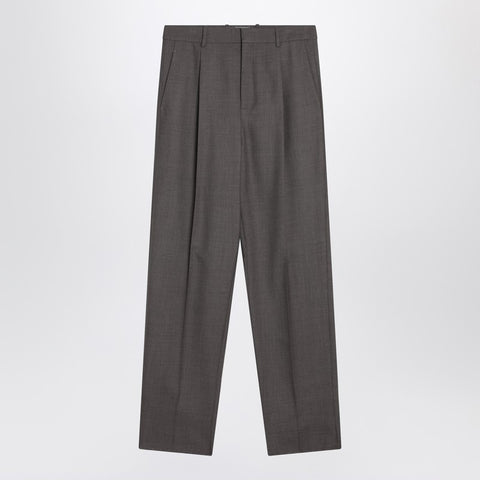 Saint Laurent Saint Laurent Brown wool trousers